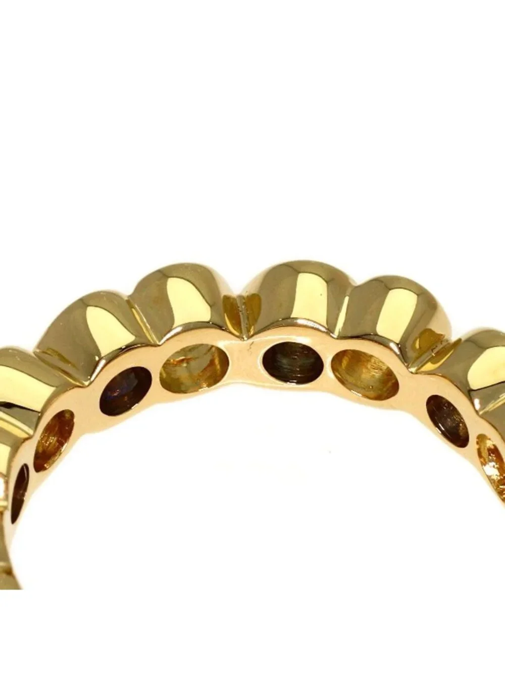 Chanel Coco Sapphire Ring 18K Yellow Gold